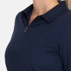 Peak Performance Pikétröjor Dam-W Comfort Zip Blue-Shadow