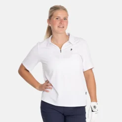 Peak Performance Pikétröjor Dam-W Comfort Zip Vit White