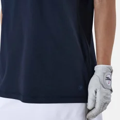 Abacus Pikétröjor Dam-W Cray Sleeveless Blå 300-Navy