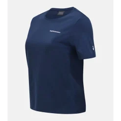 Peak Performance Pikétröjor Dam-W Explore Logo Tee Blue-Shadow