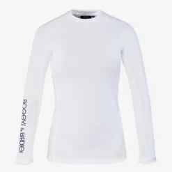 Bogeys & Birdies Tröjor Dam-W First Layer LS Tee Vit White