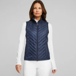 Puma Västar Dam-W Frost Quilted Vest Navy-Blazer