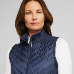 Puma Västar Dam-W Frost Quilted Vest Navy-Blazer
