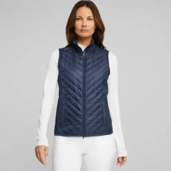 Puma Västar Dam-W Frost Quilted Vest Navy-Blazer