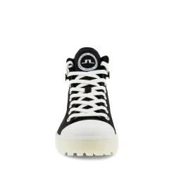 Ecco Damskor-W Golf High Tray LMTD ED Svart Black-White