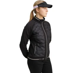 Abacus Jackor Dam-W Grove Hybrid Jacket Svart 600-Black