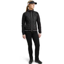 Abacus Jackor Dam-W Grove Hybrid Jacket Svart 600-Black