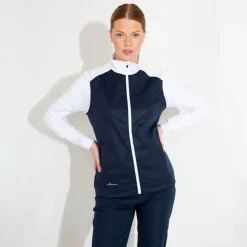 Abacus Jackor Dam-W Kingsbarns Hybrid Jkt Blå 300-Navy