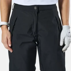 Abacus Regnbyxor Dam-W Links Short Raintrs Svart Black