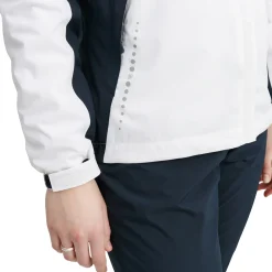 Abacus Regnjackor Dam-W Links Stretch Vit 193-White-Navy