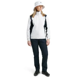 Abacus Regnjackor Dam-W Links Stretch Vit 193-White-Navy