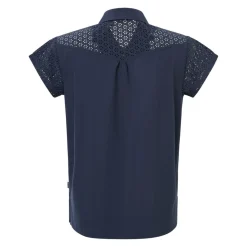 Abacus Pikétröjor Dam-W Manga Cupsleeve Blå 300-Navy