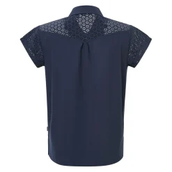 Abacus Pikétröjor Dam-W Manga Cupsleeve Blå 300-Navy