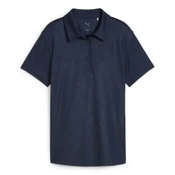 Puma Pikétröjor Dam-W Mattr Animal Deboss Ss Deep-Navy