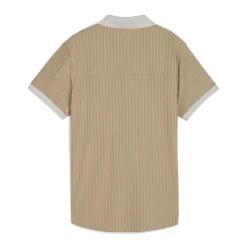 Puma Pikétröjor Dam-W Mattr Jacquard Stripe Ss Ice-Coffee