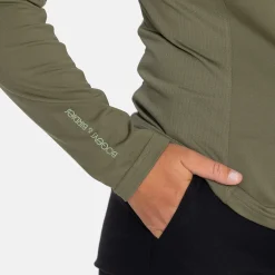 Bogeys & Birdies Tröjor Dam-W Mid Layer Full-Zip 2.0 Leaf Clover Green