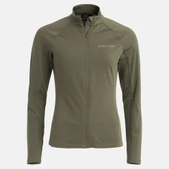 Bogeys & Birdies Tröjor Dam-W Mid Layer Full-Zip 2.0 Leaf Clover Green