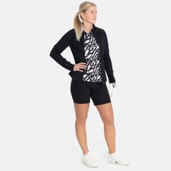 Bogeys & Birdies Tröjor Dam-W Mid Layer Full-Zip 2.0 Svart Black