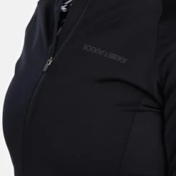 Bogeys & Birdies Tröjor Dam-W Mid Layer Full-Zip 2.0 Svart Black