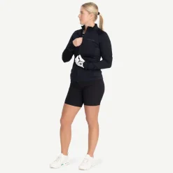 Bogeys & Birdies Tröjor Dam-W Mid Layer Full-Zip 2.0 Svart Black