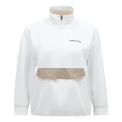 Peak Performance Tröjor Dam-W Mid Layer Vit Offwhite