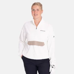 Peak Performance Tröjor Dam-W Mid Layer Vit Offwhite