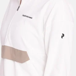 Peak Performance Tröjor Dam-W Mid Layer Vit Offwhite
