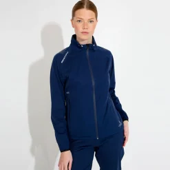 Abacus Regnjackor Dam-W Pitch 37.5 Technology 093-Midnight-Navy