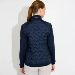 Abacus Jackor Dam-W Portrush Hybrid Jacket Blå 300-Navy