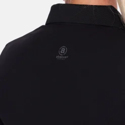 Abacus Pikétröjor Dam-W Prestwick Recycle Svart 600-Black