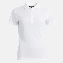 Abacus Pikétröjor Dam-W Prestwick Recycle Vit 100-White