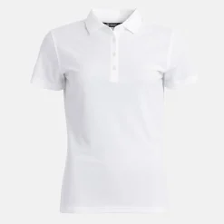 Abacus Pikétröjor Dam-W Prestwick Recycle Vit 100-White