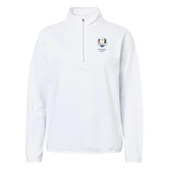 Abacus Tröjor Dam-W Rc25 Cradoc Halfzip Fleece Vit 100-White