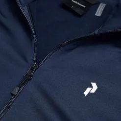 Peak Performance Tröjor Dam-W Rider Essentials Zip Blue Shadow-Blue Shadow-