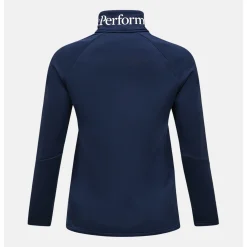 Peak Performance Tröjor Dam-W Rider Essentials Zip Blue Shadow-Blue Shadow-