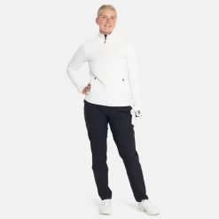 Peak Performance Tröjor Dam-W Rider Essentials Zip Offwhite-Offwhite-