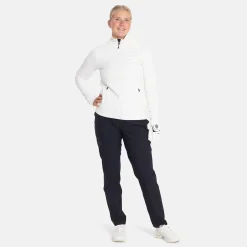 Peak Performance Tröjor Dam-W Rider Essentials Zip Offwhite-Offwhite-