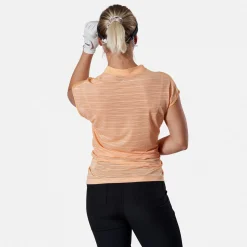 Abacus Pikétröjor Dam-W Sandy Cupsleeve 462-Apricot