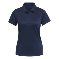 Adidas Pikétröjor Dam-W Solid Performance Short Sleeve Polo Shirt Blå CollegiateNavy