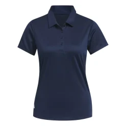 Adidas Pikétröjor Dam-W Solid Performance Short Sleeve Polo Shirt Blå CollegiateNavy