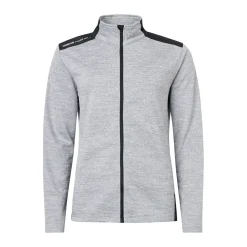 Abacus Jackor Dam-W Sunningdale Fullzip Grå 789-Lt.Grey-Black