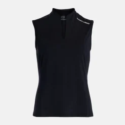 Bogeys & Birdies Pikétröjor Dam-W Tech Blade SL Solid Svart Black