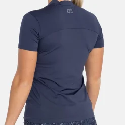 Bogeys & Birdies Pikétröjor Dam-W Tech Blade V-Neck Tee 2.0 Blå Navy