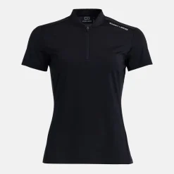 Bogeys & Birdies Pikétröjor Dam-W Tech Blade V-Neck Tee 2.0 Svart Black