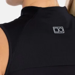 Bogeys & Birdies Skorts & Kjolar|Klänningar-W Tech Dress Zip Collar Svart Black