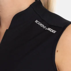 Bogeys & Birdies Skorts & Kjolar|Klänningar-W Tech Dress Zip Collar Svart Black