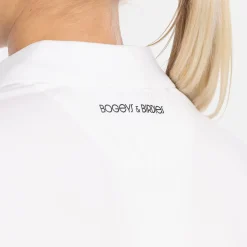 Bogeys & Birdies Pikétröjor Dam-W Tech Hidden Buttons Vit White
