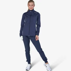 Bogeys & Birdies Jackor Dam-W Tech Windbreaker Softshell Blå Vit Navy/White