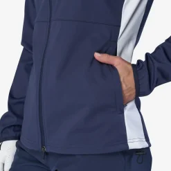 Bogeys & Birdies Jackor Dam-W Tech Windbreaker Softshell Blå Vit Navy/White