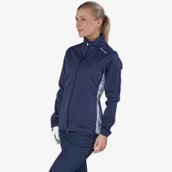 Bogeys & Birdies Jackor Dam-W Tech Windbreaker Softshell Blå Vit Navy/White